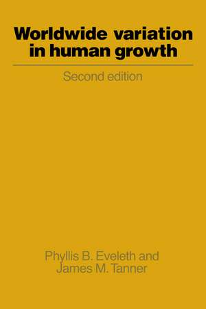 Worldwide Variation in Human Growth de Phyllis B. Eveleth