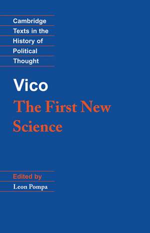 Vico: The First New Science de Gianbattista Vico