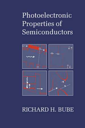 Photoelectronic Properties of Semiconductors de Richard H. Bube