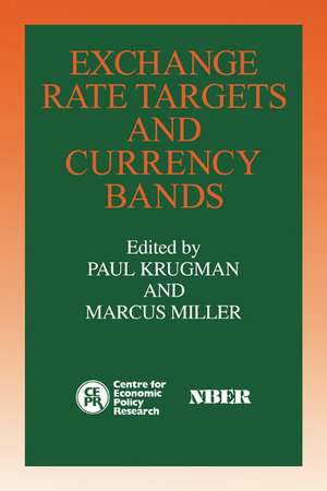 Exchange Rate Targets and Currency Bands de Paul Krugman