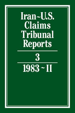 Iran-U.S. Claims Tribunal Reports: Volume 2 de S. R. Pirrie