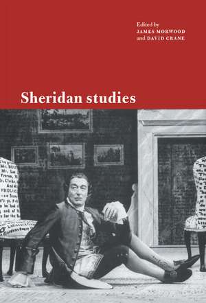 Sheridan Studies de James Morwood