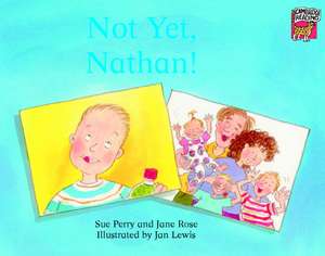 Not Yet, Nathan! de Sue Perry