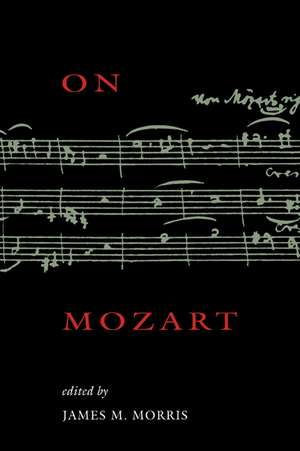 On Mozart de James M. Morris