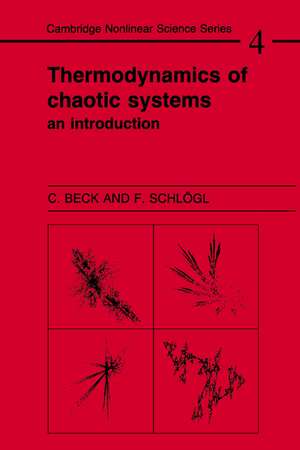 Thermodynamics of Chaotic Systems: An Introduction de Christian Beck