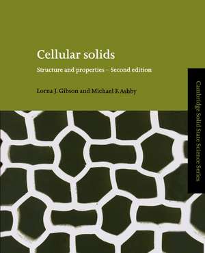 Cellular Solids: Structure and Properties de Lorna J. Gibson