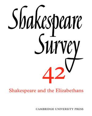 Shakespeare Survey de Stanley Wells