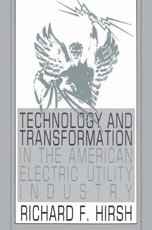 Technology and Transformation in the American Electric Utility Industry de Richard F. Hirsh