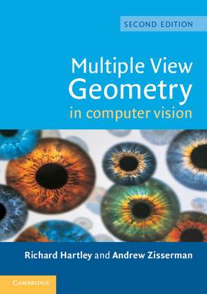 Multiple View Geometry in Computer Vision de Richard Hartley