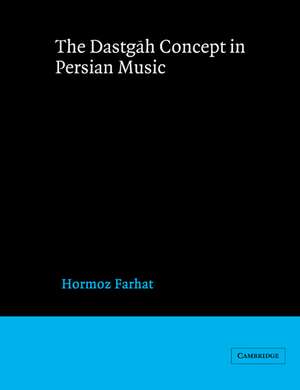 The Dastgah Concept in Persian Music de Hormoz Farhat