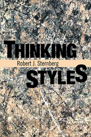 Thinking Styles de Robert J. Sternberg PhD