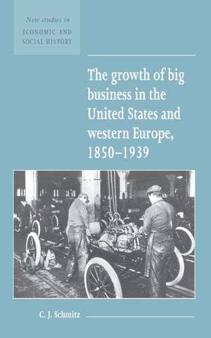 The Growth of Big Business in the United States and Western Europe, 1850–1939 de Christopher J. Schmitz