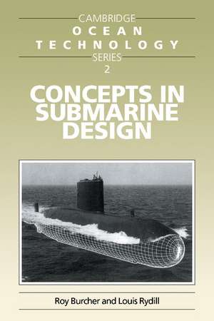 Concepts in Submarine Design de Roy Burcher