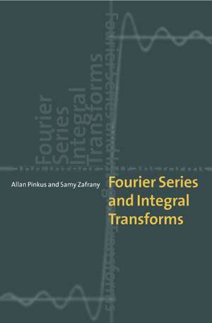 Fourier Series and Integral Transforms de Allan Pinkus