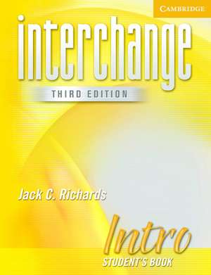 INTERCHANGE INTRO STUDENTS BK