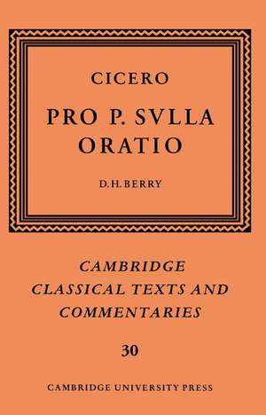 Cicero: Pro P. Sulla oratio de Marcus Tullius Cicero