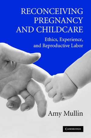 Reconceiving Pregnancy and Childcare: Ethics, Experience, and Reproductive Labor de Amy Mullin