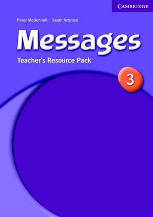 Message 3 Teacher's Resource de Sarah Ackroyd