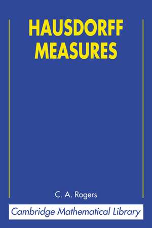 Hausdorff Measures de C. A. Rogers