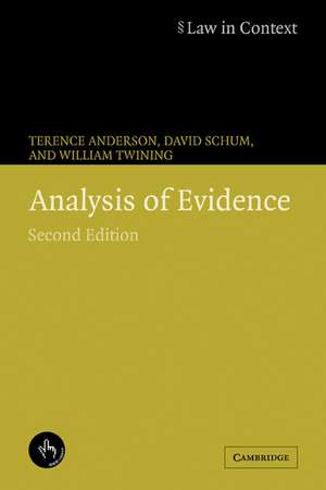 Analysis of Evidence de Terence Anderson