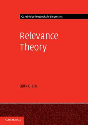 Relevance Theory de Billy Clark