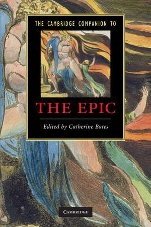 The Cambridge Companion to the Epic de Catherine Bates