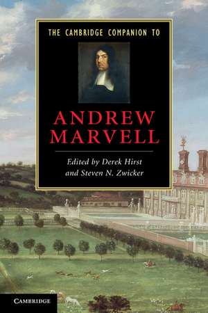 The Cambridge Companion to Andrew Marvell de Derek Hirst