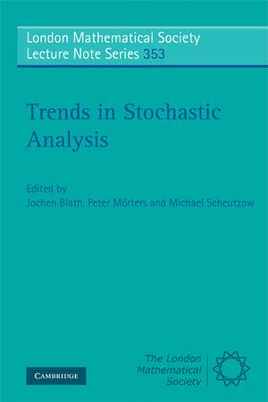 Trends in Stochastic Analysis de Jochen Blath