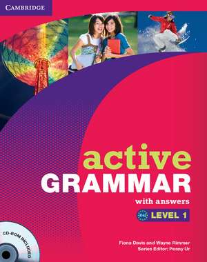 Active Grammar Level 1 with Answers and CD-ROM de Fiona Davis