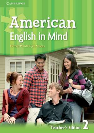 American English in Mind Level 2 Teacher's edition de Herbert Puchta