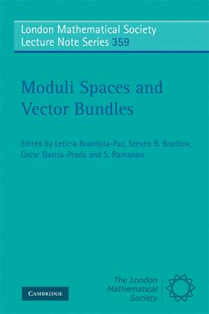 Moduli Spaces and Vector Bundles de Leticia Brambila-Paz