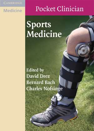 Sports Medicine de David Drez, Jr.