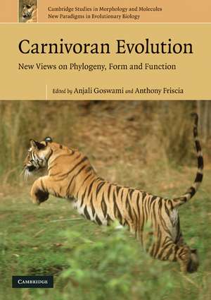 Carnivoran Evolution: New Views on Phylogeny, Form and Function de Anjali Goswami