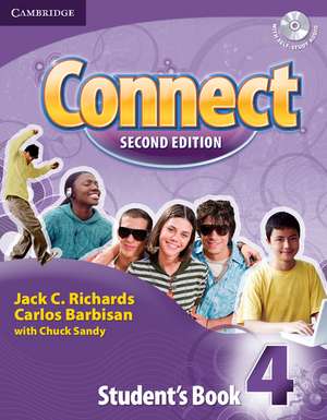 Connect 4 Student's Book with Self-study Audio CD de Jack C. Richards