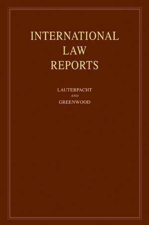 International Law Reports: Volume 136 de Elihu Lauterpacht