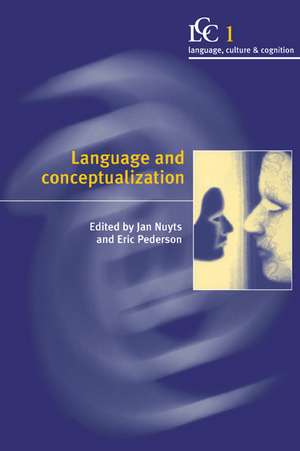 Language and Conceptualization de Jan Nuyts