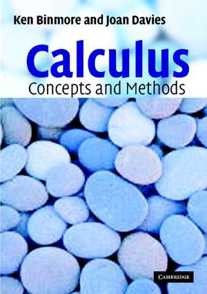 Calculus: Concepts and Methods de Ken Binmore