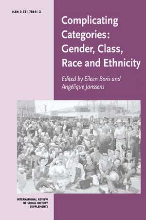 Complicating Categories: Gender, Class, Race and Ethnicity de Eileen Boris