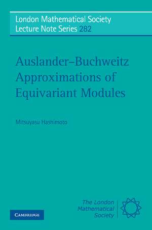 Auslander-Buchweitz Approximations of Equivariant Modules de Mitsuyasu Hashimoto