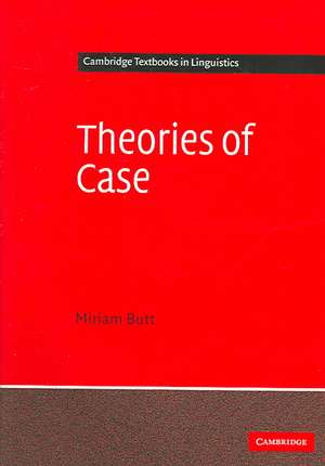 Theories of Case de Miriam Butt