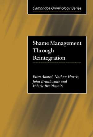 Shame Management through Reintegration de Eliza Ahmed