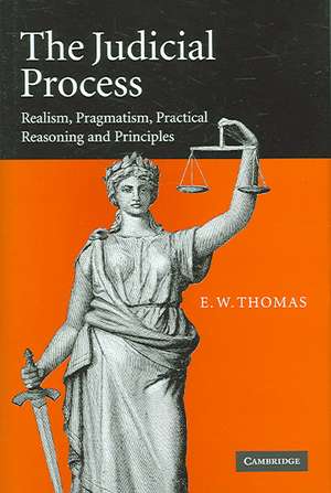 The Judicial Process: Realism, Pragmatism, Practical Reasoning and Principles de E. W. Thomas