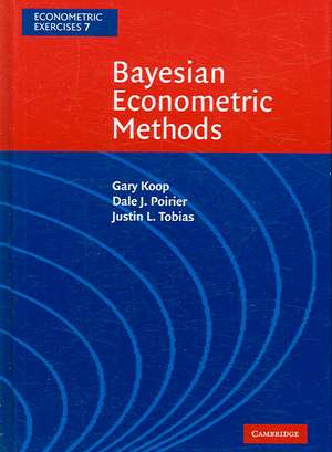 Bayesian Econometric Methods de Gary Koop