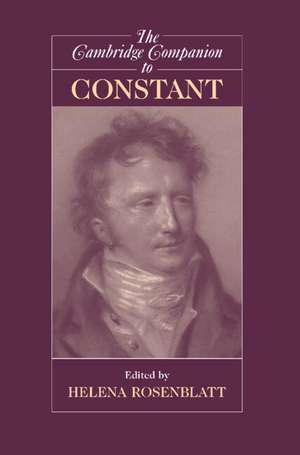 The Cambridge Companion to Constant de Helena Rosenblatt