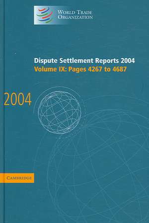 Dispute Settlement Reports 2004 de World Trade Organization