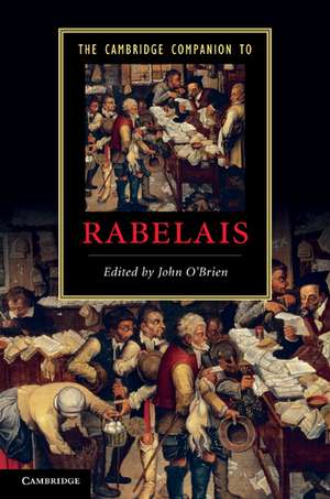 The Cambridge Companion to Rabelais de John O'Brien