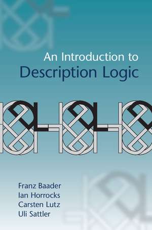 An Introduction to Description Logic de Franz Baader