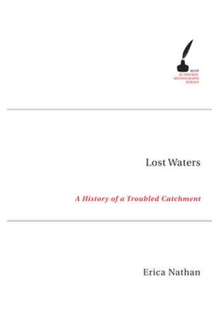 Lost Waters de Erica Nathan