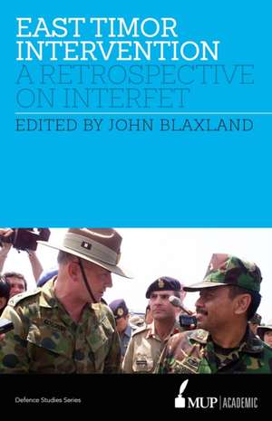 East Timor Intervention de John Blaxland