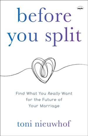 Before You Split de Toni Nieuwhof
